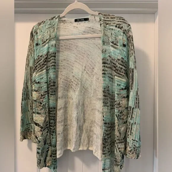 Nic + Zoe lightweight open style cardigan shrug Size Large - Picture 1 of 5